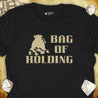 Critical Flair Bag of Holding T-Shirt Black / S - Dungeons and Dragons and tabletop RPG gaming apparel