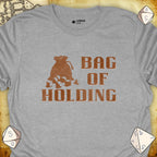 Critical Flair Bag of Holding T-Shirt Sport Grey / S - Dungeons and Dragons and tabletop RPG gaming apparel