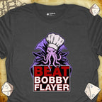 Critical Flair Beat Bobby Flayer T-Shirt Dark Heather / S - Dungeons and Dragons and tabletop RPG gaming apparel