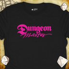 Critical Flair Dungeon Master T-Shirt Black / S - Dungeons and Dragons and tabletop RPG gaming apparel