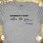 Critical Flair Gambeson T-Shirt Daggerheart T-Shirt Sport Grey / S - Dungeons and Dragons and tabletop RPG gaming apparel