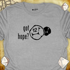 Critical Flair got hope? Daggerheart T-Shirt Sport Grey / S - Dungeons and Dragons and tabletop RPG gaming apparel