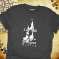 Critical Flair I Am Thee DM - Castle T-Shirt Dark Heather / S - Dungeons and Dragons and tabletop RPG gaming apparel