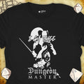 Critical Flair I Am Thee DM - Spearman T-Shirt Black / S - Dungeons and Dragons and tabletop RPG gaming apparel