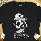Critical Flair I Am Thee DM - Spearman T-Shirt Black / S - Dungeons and Dragons and tabletop RPG gaming apparel