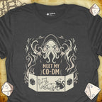Critical Flair Meet My Co-DM T-Shirt Dark Heather / S - Dungeons and Dragons and tabletop RPG gaming apparel