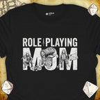 Critical Flair Role-Playing Mom T-Shirt Black / S - Dungeons and Dragons and tabletop RPG gaming apparel