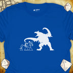 Critical Flair The Party vs Hook Horror T-Shirt Royal / S - Dungeons and Dragons and tabletop RPG gaming apparel